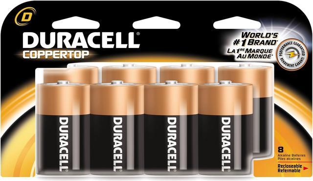 Duracell Alkaline Batteries, AA, 8/PK