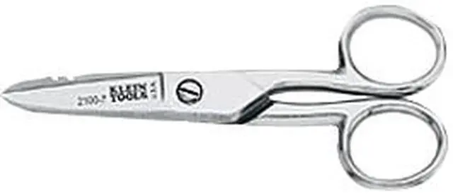 Main image of Klein Tools 2100-7 Electrician's Scissors With Stripping Notches