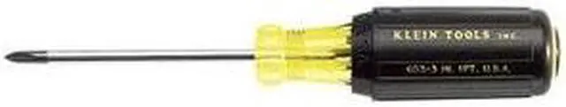 Main image of KLEIN TOOLS No. 2 Profilated® Philips Tip X 4" Round Shank Screwdriver