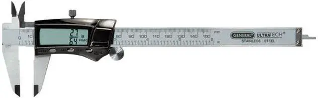 Main image of GENERAL TOOLS 6" Fraction & Digital Fractional Caliper