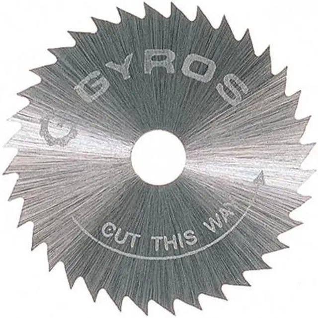Main image of GYROS PRECISION TOOLS INC 3/4" Course Tooth Gyros Steel Saw Blade