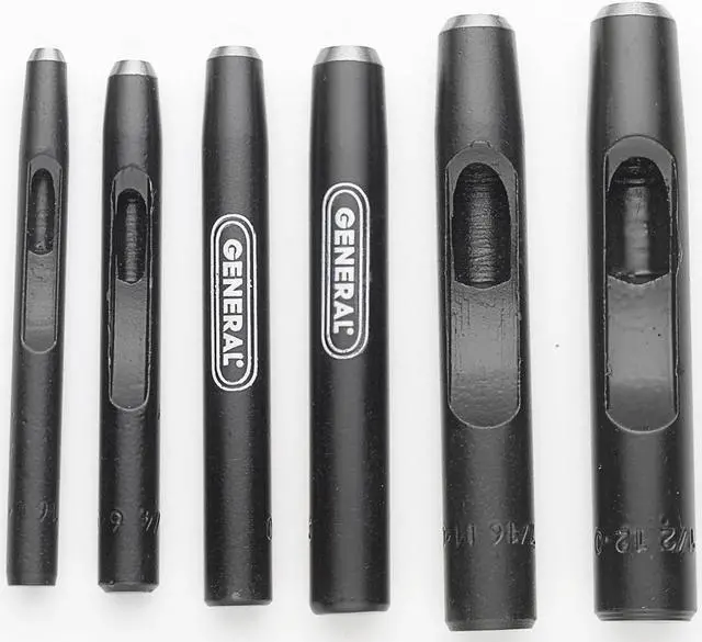 Main image of GENERAL TOOLS 6 Piece Steel Punch Set