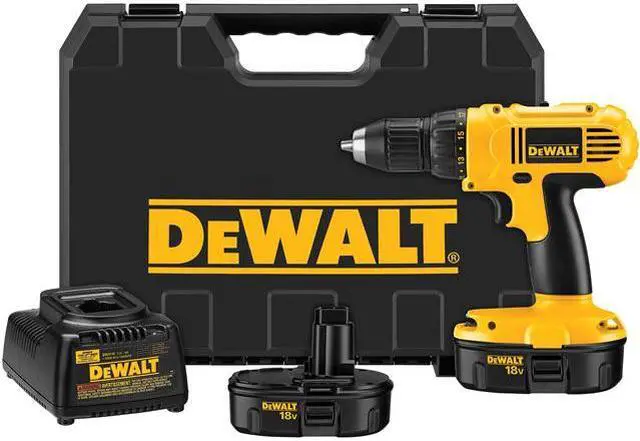 Main image of Dewalt DC970K-2 18V Cordless 1/2 in. Adjustable Clutch Drill Driver Kit