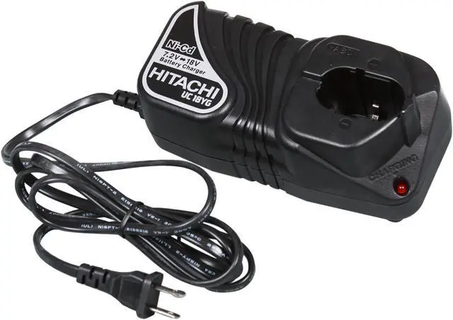 Alt view image 8 of 9 - Hitachi Power Tools DS18DVF3 18 Volt Cordless Driver Drill Kit with Flashlight and Bit Set