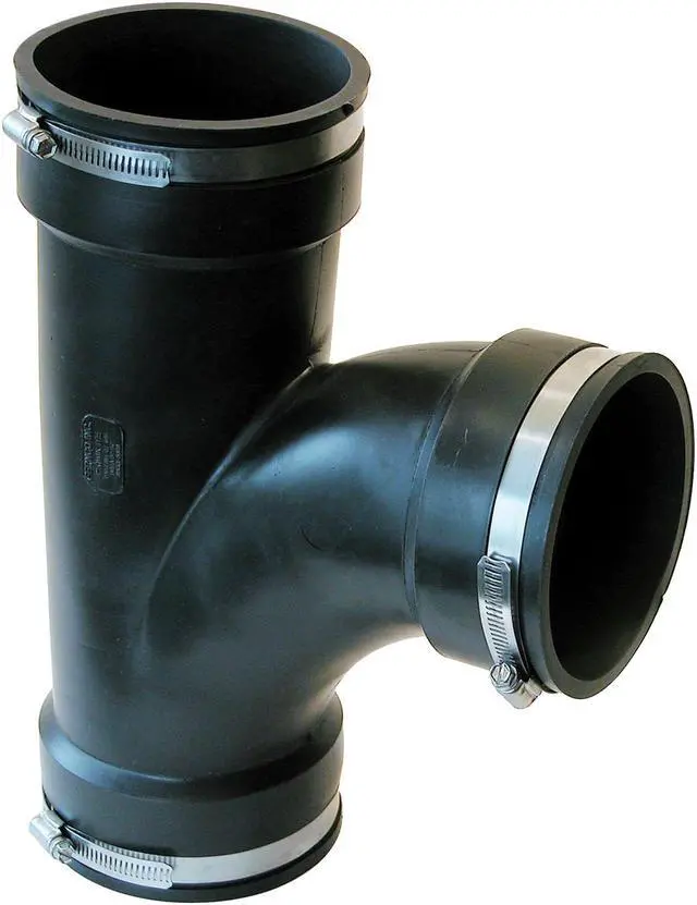 Main image of Fernco PQT-400 4" 90° Qwik Tee