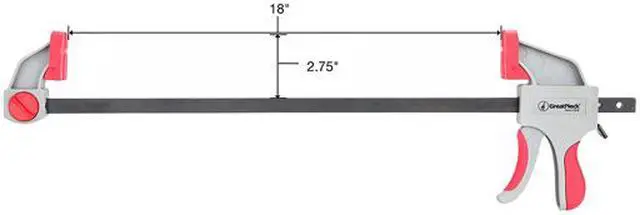 Alt view image 2 of 4 - 18" Quick Bar Clamp & Spreader