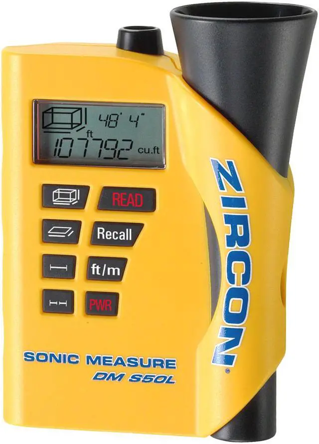 Main image of Zircon 58430 Sonic Measure With Laser Targeting