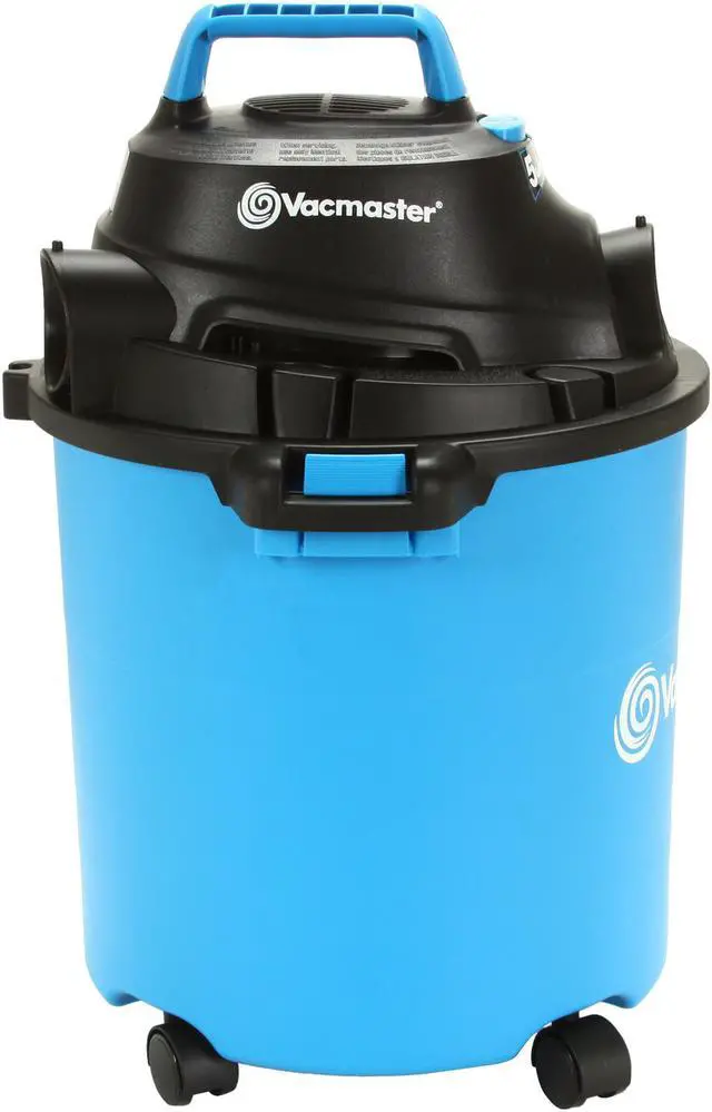 Alt view image 3 of 7 - Vacmaster VJ507 5 Gallon 3 Peak Horsepower Wet & Dry Vac