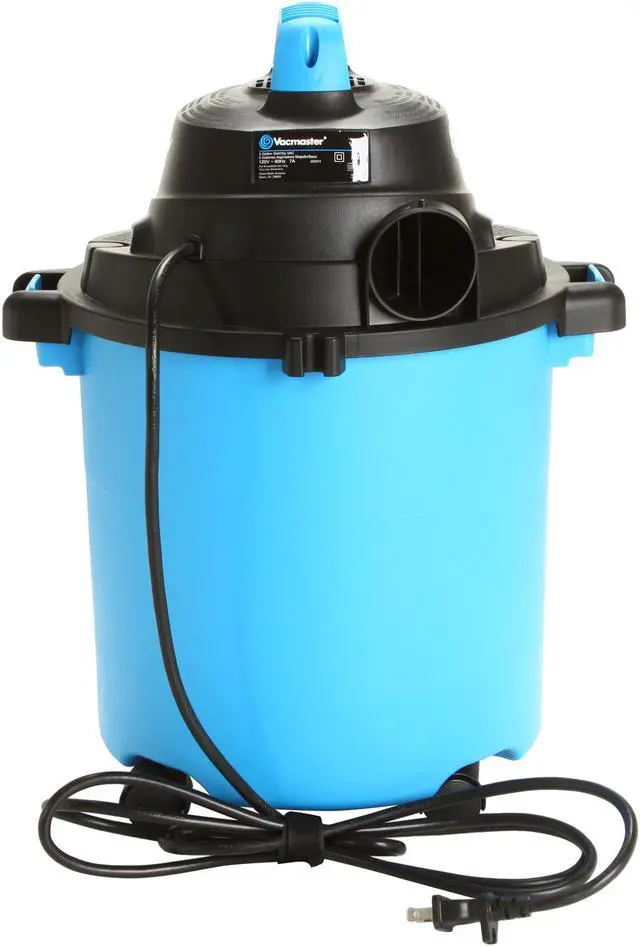 Alt view image 4 of 7 - Vacmaster VJ507 5 Gallon 3 Peak Horsepower Wet & Dry Vac