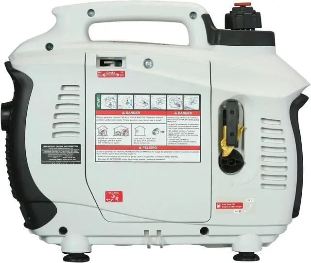 Alt view image 3 of 6 - Honeywell 6066-2000 2000 Watt 126cc 4-Stroke OHV Portable Gas Powered Inverter Generator