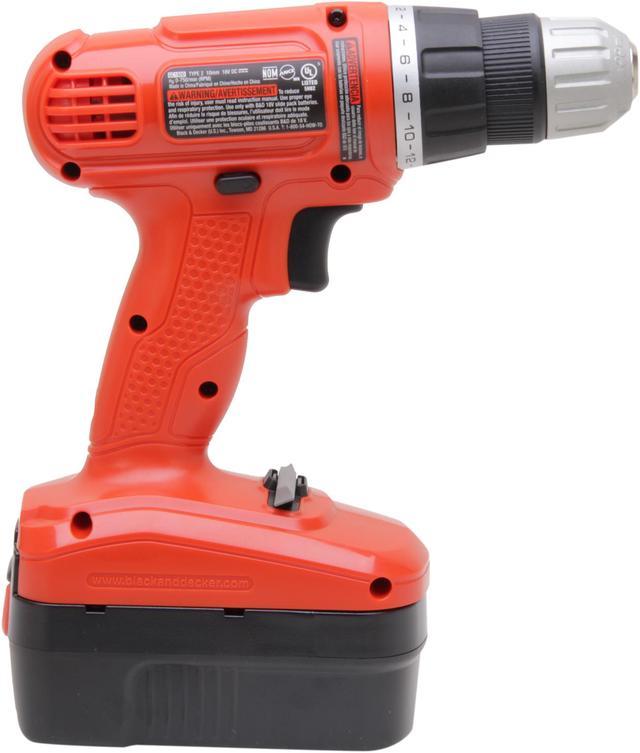 BLACK+DECKER GC1800 18V NiCd 3/8 Cordless Drill/Driver Battery & Charger, Housewares, Sporting Equipment, Electronics, Jackets, Tools and  Collectibles - In Burnsville