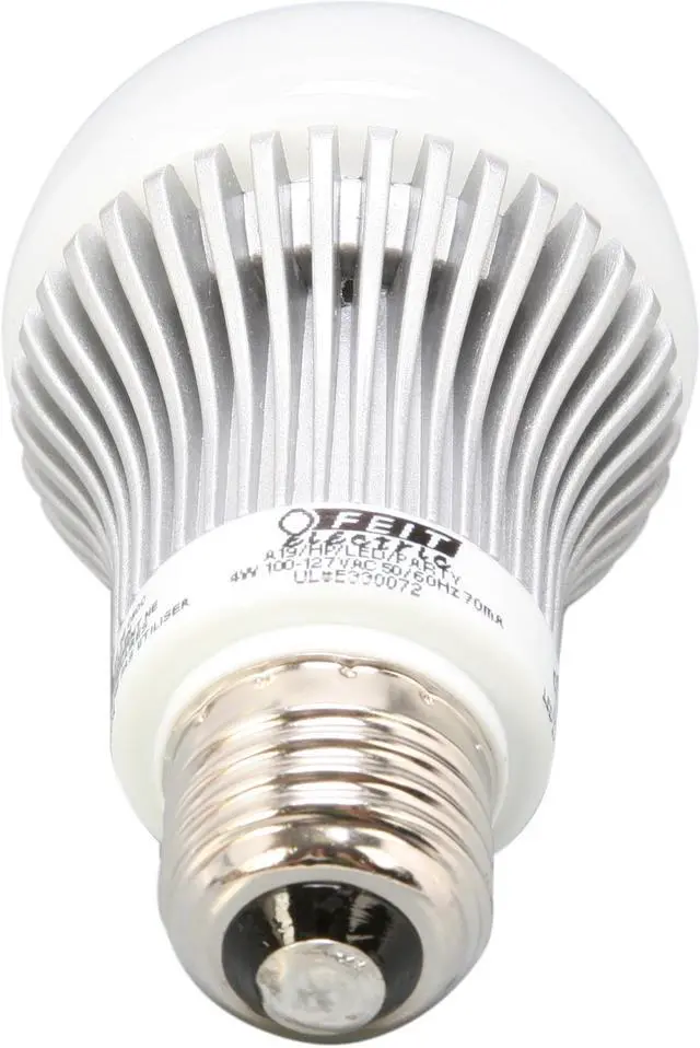 Alt view image 4 of 5 - Feit Electric A19/HP/LED/PARTY 50 W Equivalent 50W Equivalent 120 Volt Color-Enhancing LED Light Bulb
