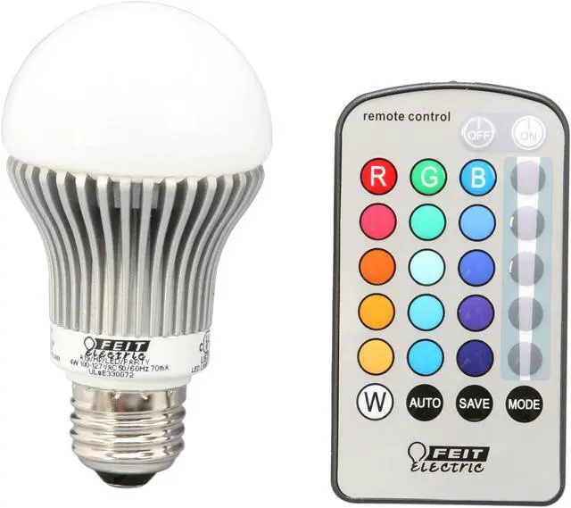 Main image of Feit Electric A19/HP/LED/PARTY 50 W Equivalent 50W Equivalent 120 Volt Color-Enhancing LED Light Bulb