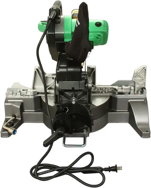 Alt view image 4 of 8 - Hitachi C12LDH 12" Dual Compound Miter Saw with Laser Marker & Digital Display