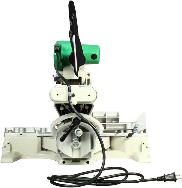 Alt view image 4 of 8 - Hitachi C10FSB 10" Sliding Dual Compound Miter Saw