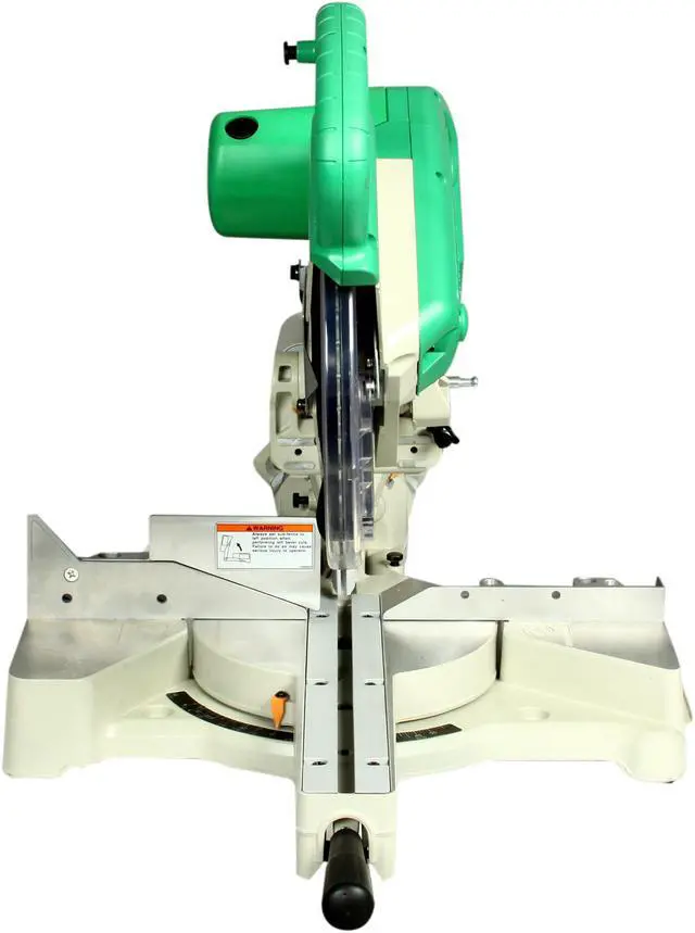 Alt view image 6 of 8 - Hitachi C10FSB 10" Sliding Dual Compound Miter Saw