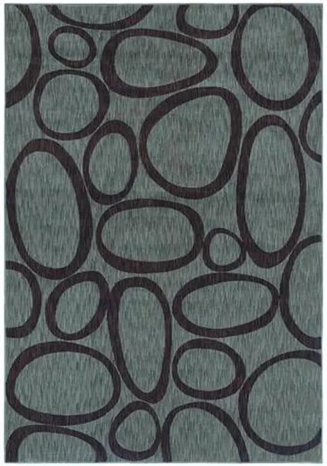 Main image of Shaw Living Angela Adams Lulu Area Rug Ocean 3'6" x 5' 3V79905600