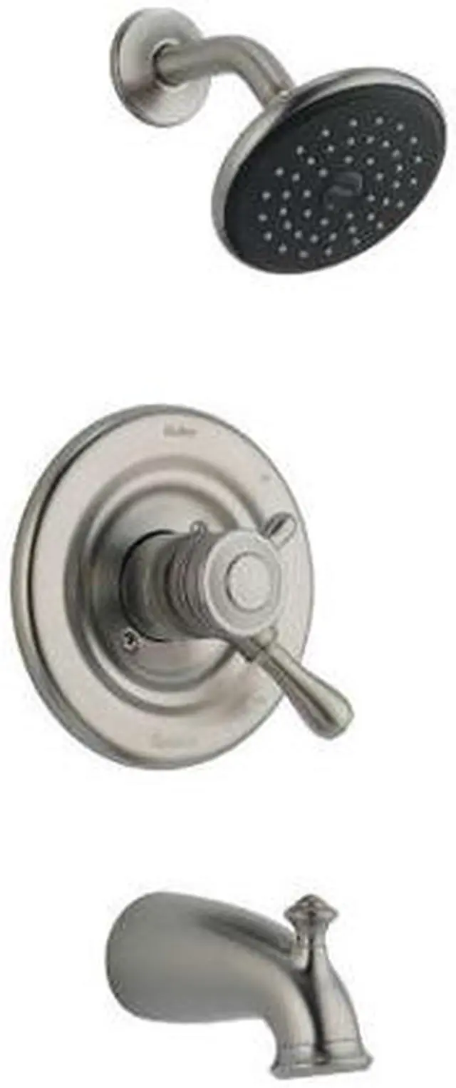 Main image of DELTA T17478-SS Leland Monitor 17 Series Tub and Shower Trim - Stainless