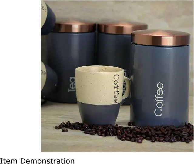 Alt view image 9 of 12 - Elama Coffee House 6-Piece 12 oz. Mug Set with Stand, Assorted Colors