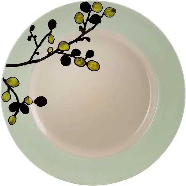 Alt view image 6 of 11 - Elama Retro Bloom 16 Piece Luxurious Stoneware Dinnerware with Complete Setting for 4