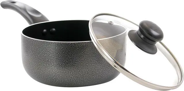 Main image of Better Chef 2-Quart Aluminum Saucepan With Glass Lid