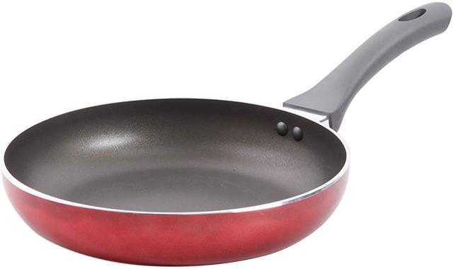 Oster 92324.01 Herscher 12 Non-Stick Aluminum Fry Pan, Translucent Red