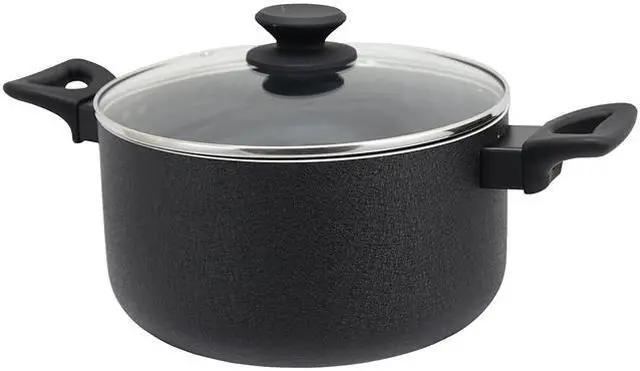 Main image of Oster Ashford 6 Quarts Aluminum Dutch Oven with Lid in Black