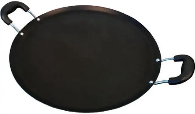 Main image of Oster Zadora Comal Round Carbon Steel with Bakelite Handles, Red