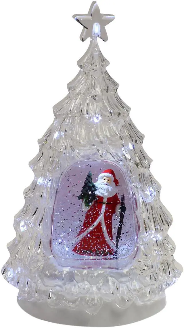 Alt view image 2 of 4 - Hi-Line Gift LED Clear Tree Santa