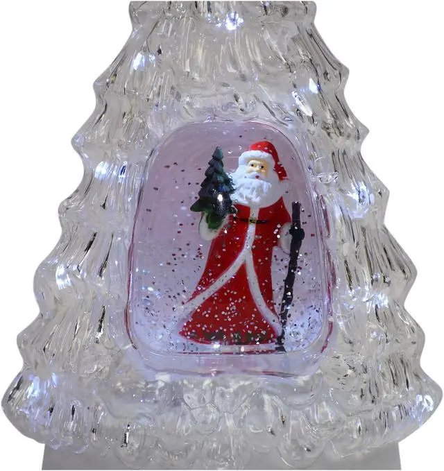 Alt view image 3 of 4 - Hi-Line Gift LED Clear Tree Santa