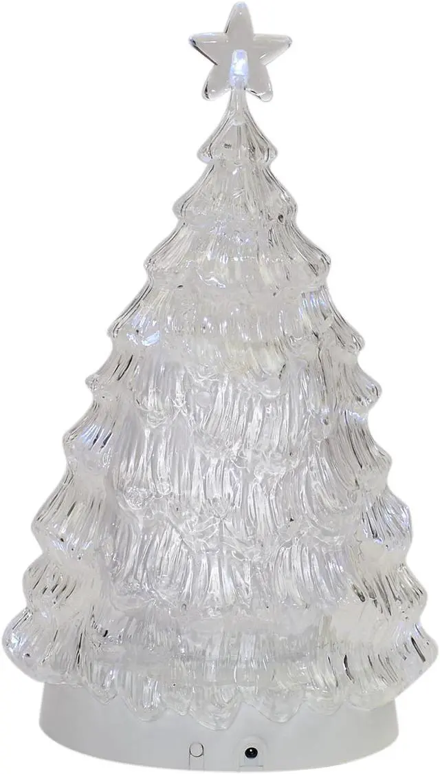 Alt view image 4 of 4 - Hi-Line Gift LED Clear Tree Santa