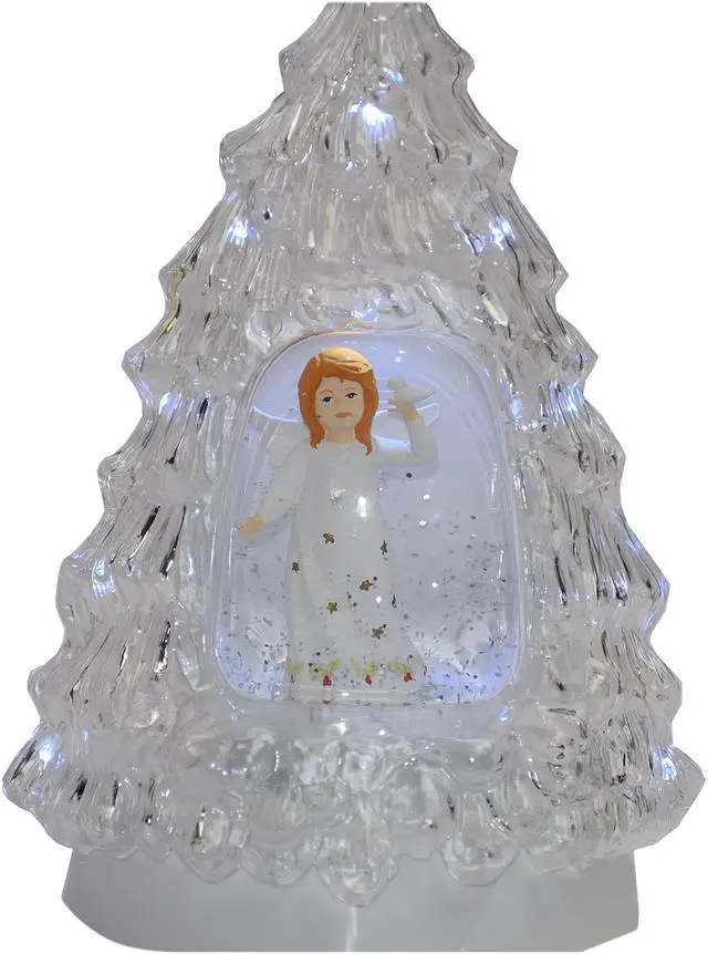 Alt view image 3 of 4 - Hi-Line Gift LED Clear Tree Angel