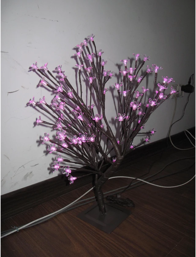 Alt view image 4 of 4 - Floral Lights-Bonsai Tree-Indoor/Outdoor Warm Wt Ac 96 LED