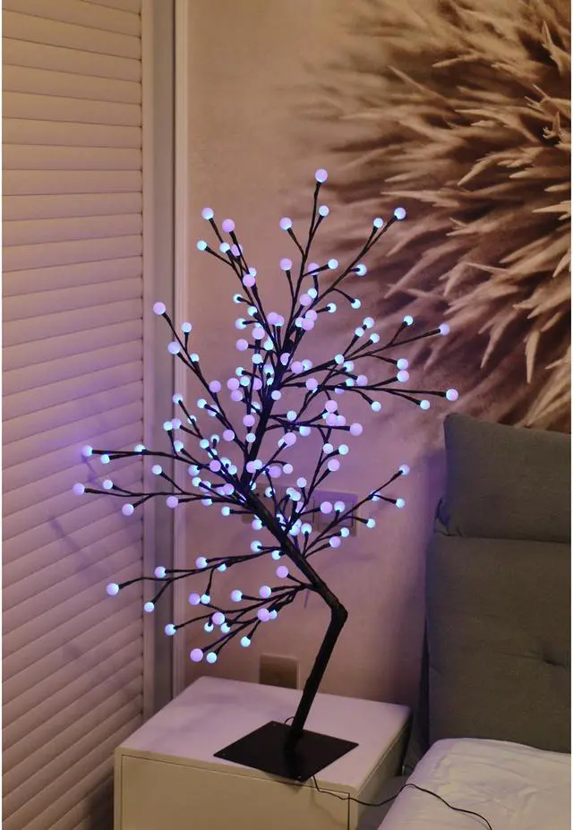 Alt view image 3 of 8 - 168 LED RGB Bubblegum Tree with Multi-Functions And Remote