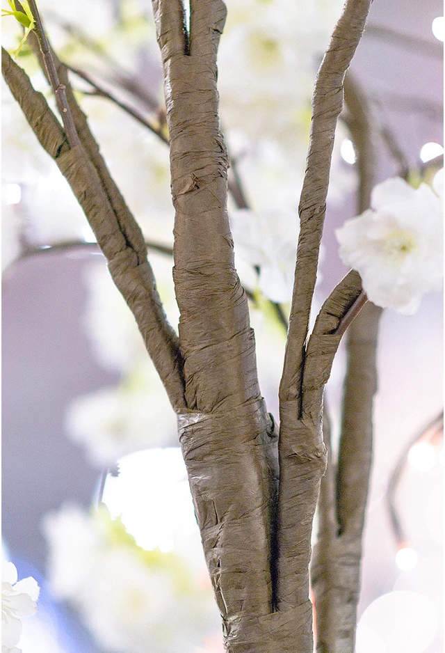 Alt view image 2 of 5 - Small Cherry Blossom Tree with 66 Warm White LED