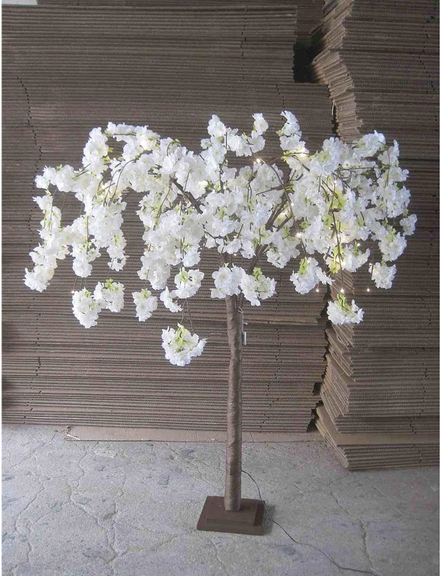 Alt view image 5 of 5 - Small Cherry Blossom Tree with 66 Warm White LED