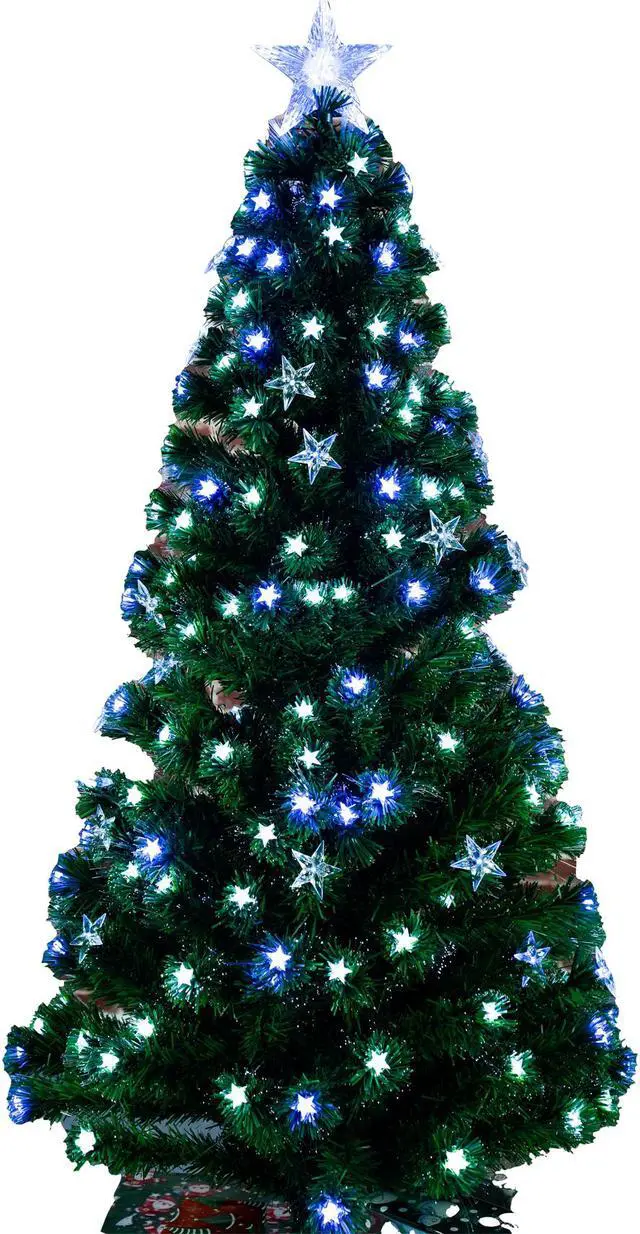Main image of Hi-Line Gift LED Christmas Tree Fiber Optic Multi-Colour Star