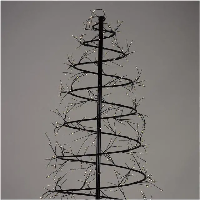 Alt view image 6 of 9 - Hi-Line Gift LED Revolve Tree Brown
