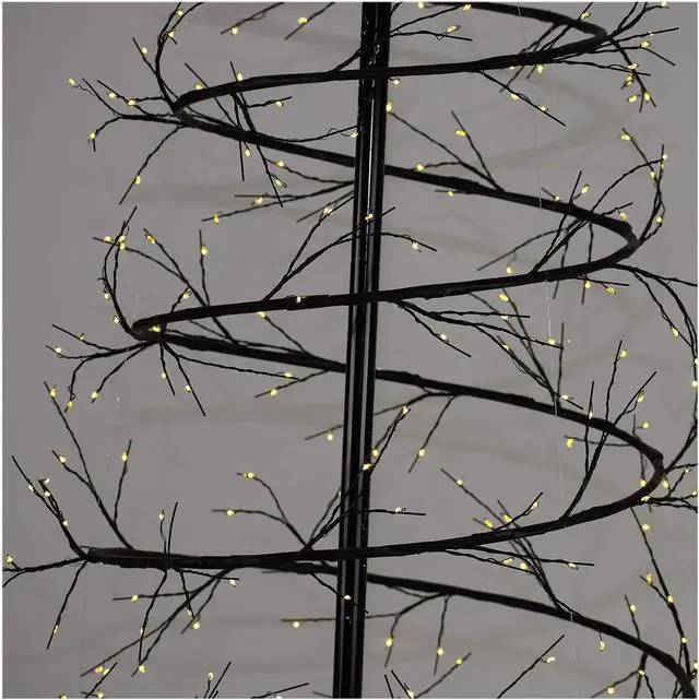 Alt view image 7 of 9 - Hi-Line Gift LED Revolve Tree Brown