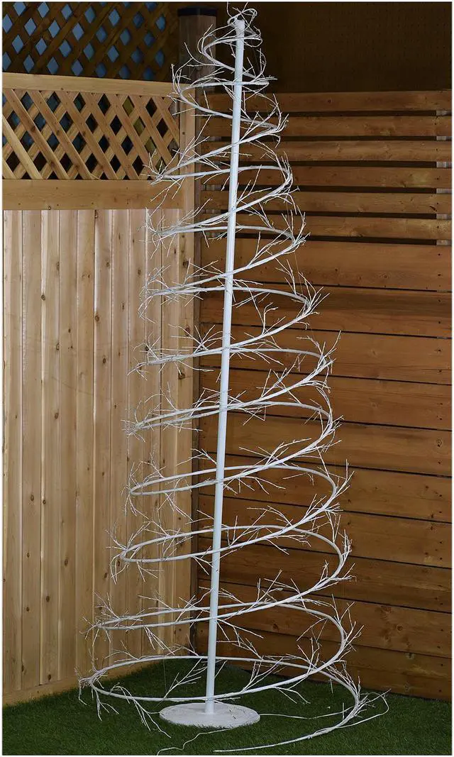 Alt view image 2 of 6 - Hi-Line Gift LED Revolve Tree White