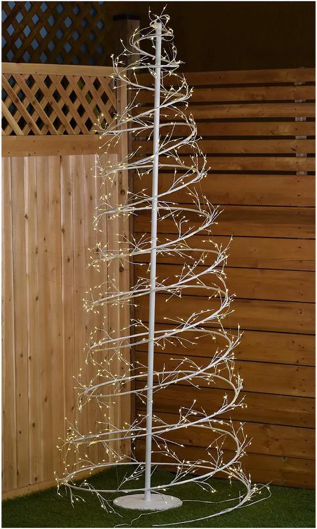 Main image of Hi-Line Gift LED Revolve Tree White