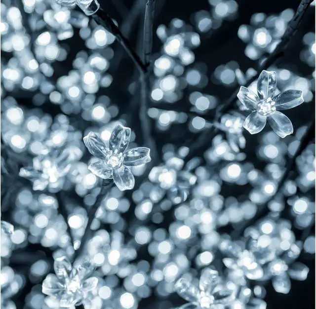 Alt view image 5 of 5 - Hi-Line Gift LED Floral Cherry Blossom Tree