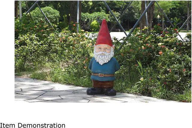 Alt view image 7 of 7 - Hi-Line Gift Gnome Bobblehead with Hands Behind His Back