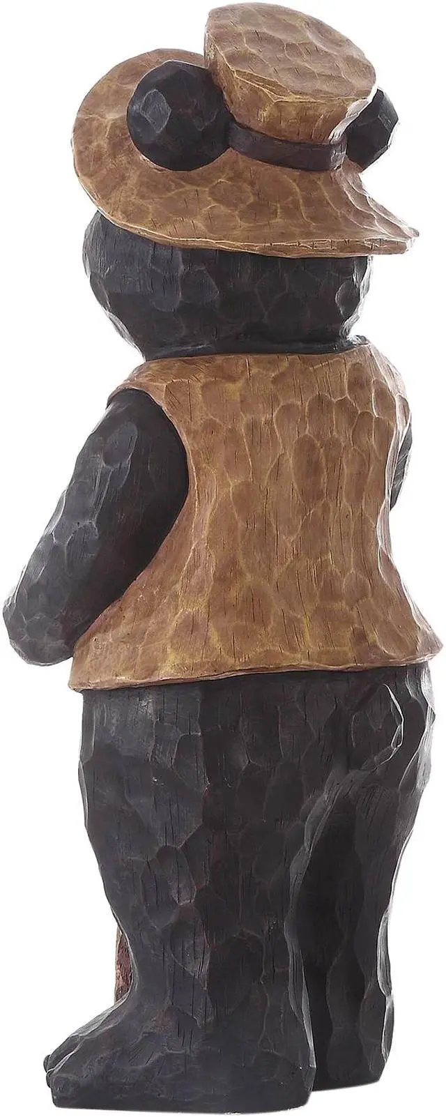 Alt view image 4 of 9 - Hi-Line Gift Bear Standing with A Welcome Sign