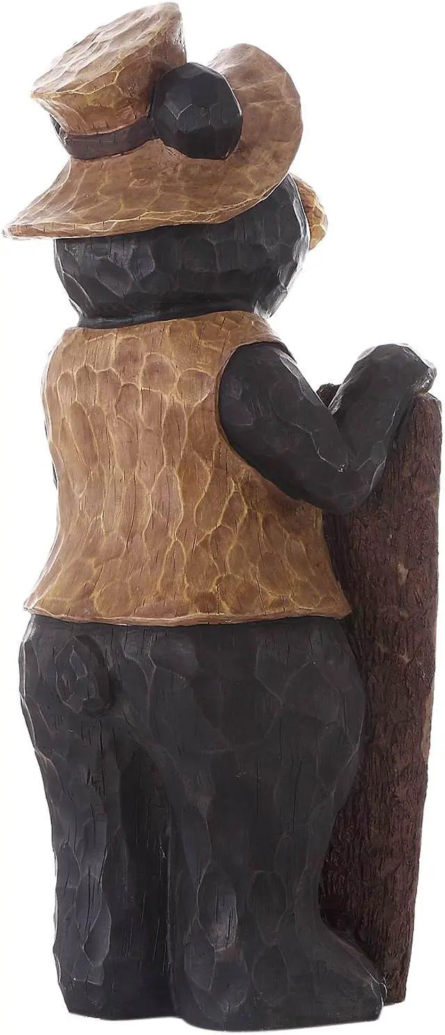 Alt view image 6 of 9 - Hi-Line Gift Bear Standing with A Welcome Sign