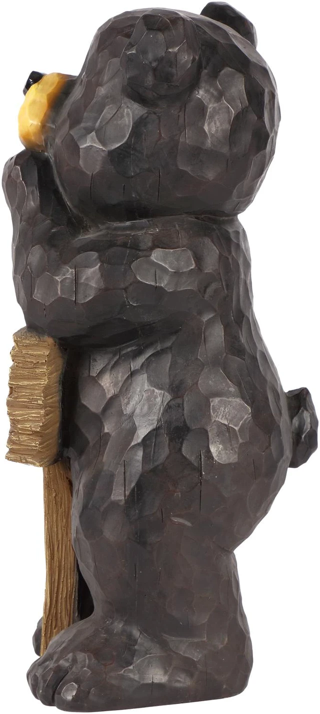 Alt view image 3 of 6 - Hi-Line Gift Bear Leans On Welcome Sign