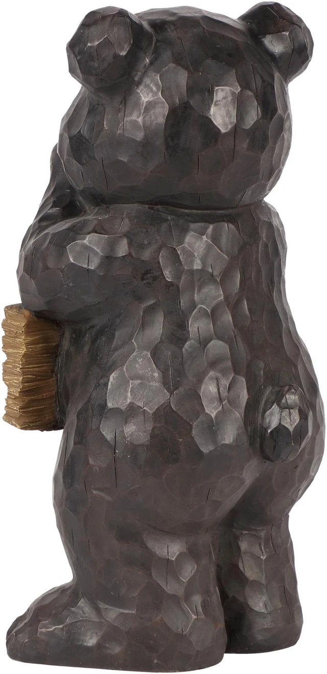 Alt view image 4 of 6 - Hi-Line Gift Bear Leans On Welcome Sign