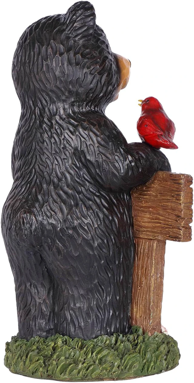 Alt view image 5 of 9 - Hi-Line Gift Bear Holding Welcome Sign