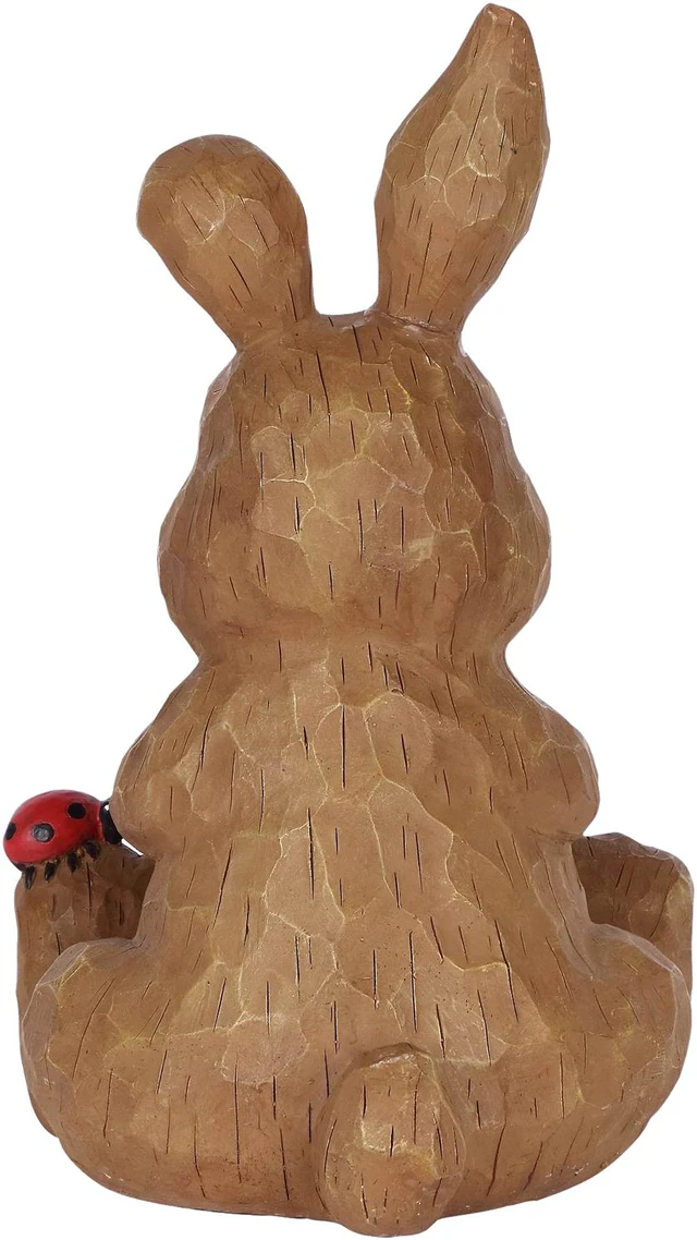Alt view image 4 of 7 - Hi-Line Gift Rabbit Sitting with Ladybug