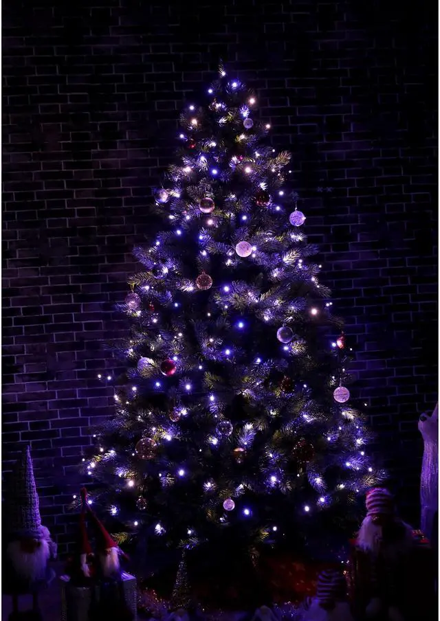 Alt view image 4 of 7 - Hi-Line Gift Multi-Function Timed String Lights - 200 RGB LEDs with Remote